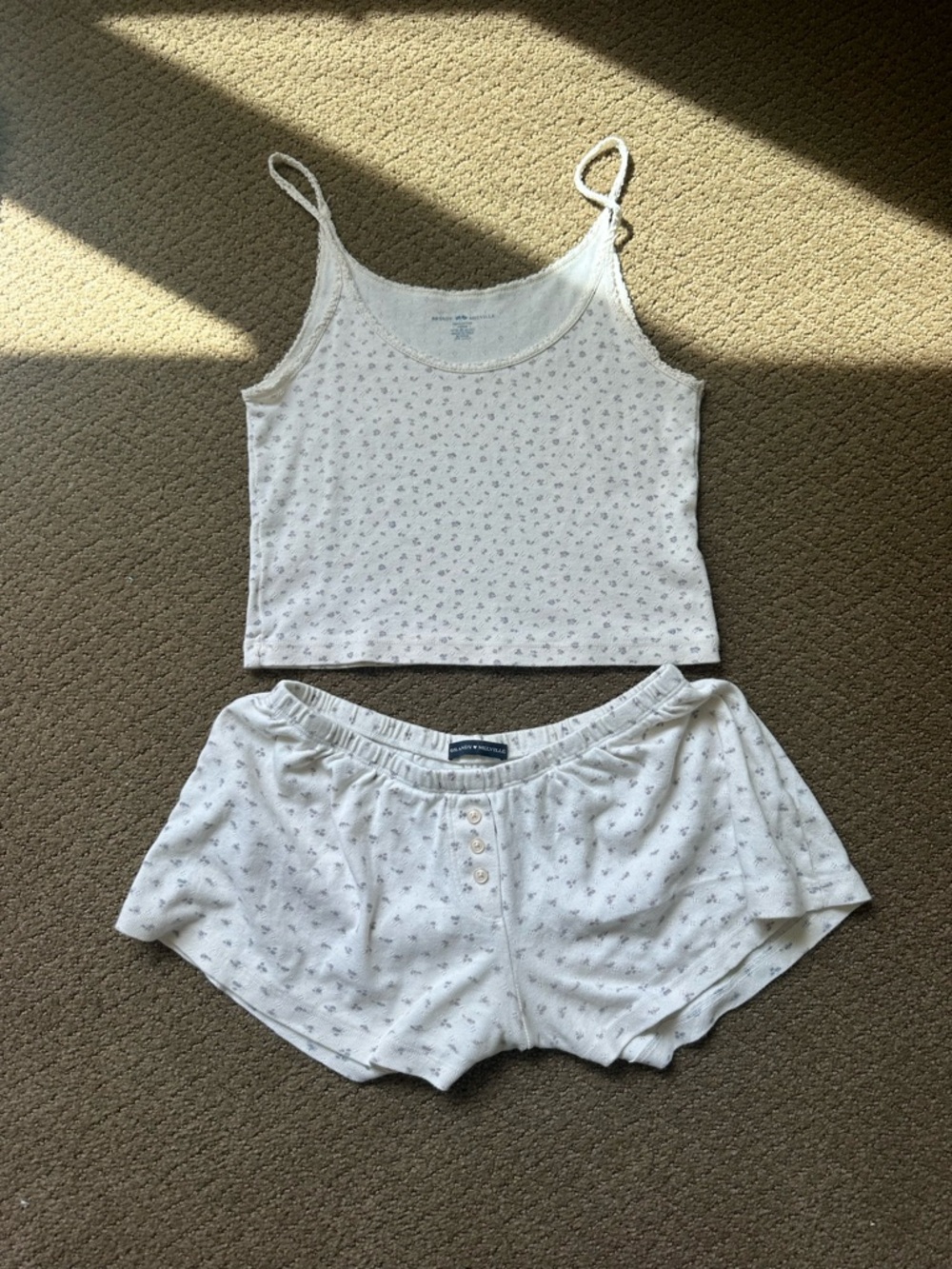 Brandy Melville matching pajama set